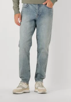 lichtblauwe selected homme straight leg jeans slh190-reg tape cole 3501 l.b wash jns