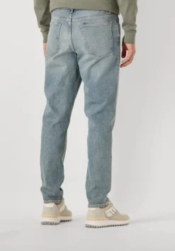 lichtblauwe selected homme straight leg jeans slh190-reg tape cole 3501 l.b wash jns