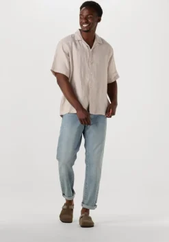 lichtblauwe selected homme straight leg jeans slh190-reg tape cole 3501 l.b wash jns