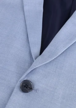 lichtblauwe selected homme colberts slhslim-cedric structure blz noos