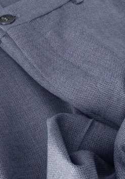 lichtblauwe selected homme pantalon slhslim-timeliam lt blu struc trs flex b