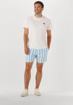 lichtblauwe shiwi zwembroeken men swimshort broad stripe