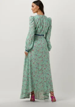 lichtblauwe silvian heach maxi jurk cvp23035ve