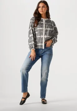 lichtblauwe summum tapered jeans tapered jeans soft