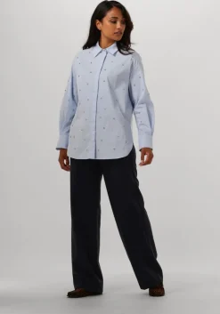 lichtblauwe suncoo blouses luz blouse