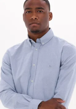 lichtblauwe the goodpeople casual overhemd seinfield