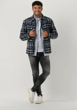 lichtblauwe the goodpeople casual overhemd seinfield