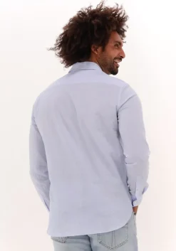 lichtblauwe tiger of sweden casual overhemd benjamins 9002