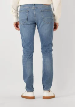 lichtblauwe tommy hilfiger skinny jeans slim bleecker pstr finn indigo