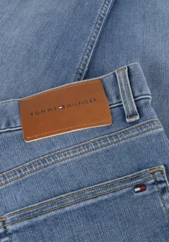 lichtblauwe tommy hilfiger skinny jeans slim bleecker pstr finn indigo