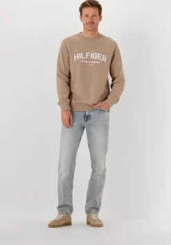 lichtblauwe tommy hilfiger straight leg jeans straight denton str century blue