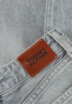 lichtblauwe tommy hilfiger straight leg jeans archive barrel fit midblue jeans