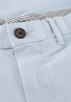 lichtblauwe tommy hilfiger chino bleecker chino 1985 pima cotton