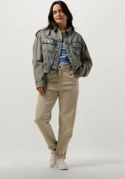 lichtblauwe tommy hilfiger t-shirt new slim cody v-neck ss