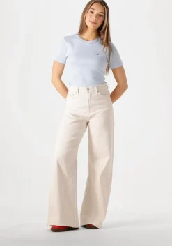 lichtblauwe tommy hilfiger t-shirt slim cody c-nk ss