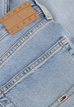 lichtblauwe tommy jeans straight leg jeans otis regular bi0112