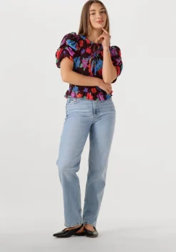 lichtblauwe tommy jeans straight leg jeans layla hr slim str bi0112 co