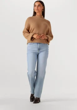 lichtblauwe tommy jeans straight leg jeans layla hr slim str bi0112 co