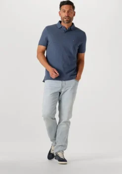lichtblauwe tommy jeans straight leg jeans ryan slim str bi5115