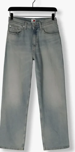 lichtblauwe tommy jeans wide jeans detsy md ls dh6112