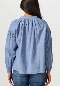 lichtblauwe vanessa bruno blouses nipoa