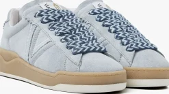 lichtblauwe via vai lage sneakers sam kyli