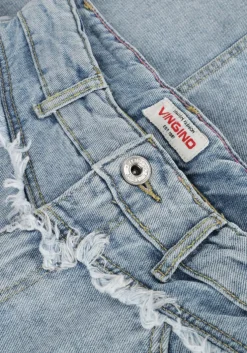 lichtblauwe vingino midirok doris