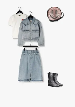 lichtblauwe vingino spijkerjas tanja