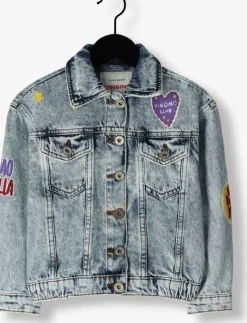 lichtblauwe vingino spijkerjas tori bella