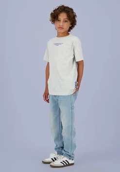 lichtblauwe vingino straight leg jeans peppe carpenter