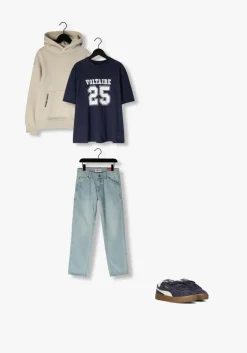 lichtblauwe vingino straight leg jeans peppe carpenter