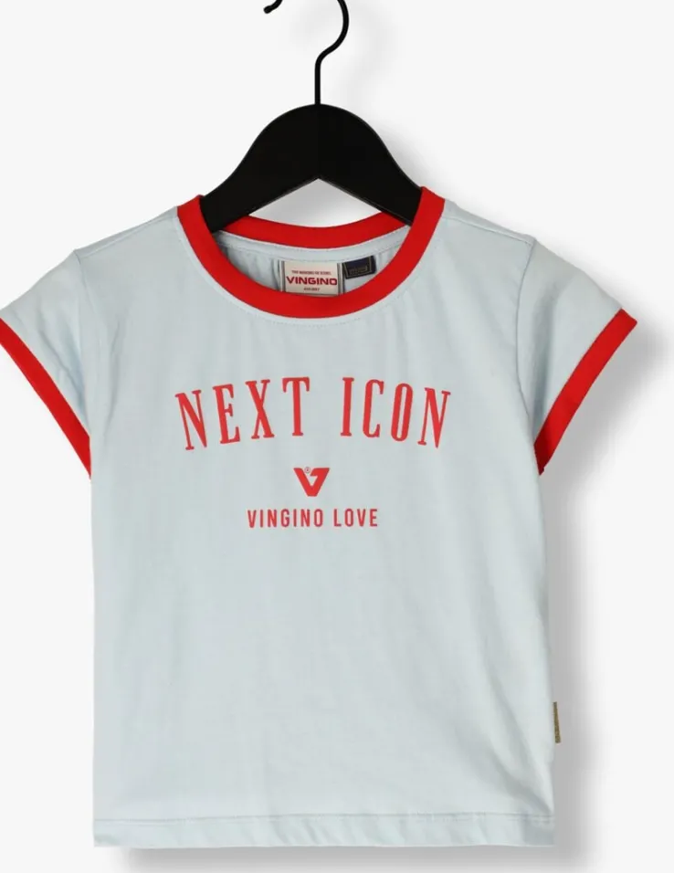 lichtblauwe vingino t-shirt hely