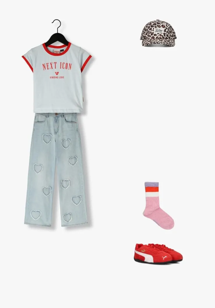 lichtblauwe vingino t-shirt hely