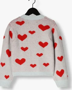 lichtblauwe vingino vest manon