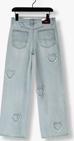 lichtblauwe vingino wide jeans cassie special