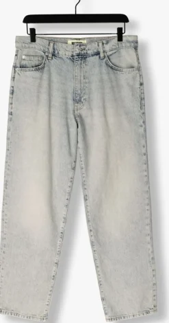 lichtblauwe woodbird straight leg jeans wbleroy dawn jeans