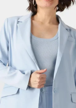 lichtblauwe ydence blazer blazer maisie