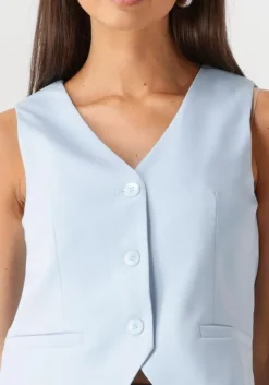 lichtblauwe ydence gilet gilet kaia