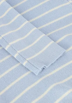 lichtblauwe ydence t-shirt knitted top devina