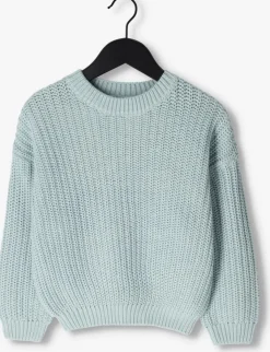 lichtblauwe your wishes trui knit nevada