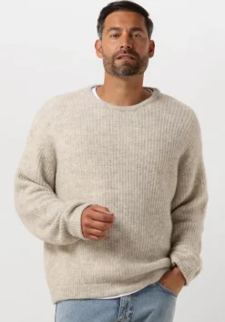 lichtgrijze american vintage trui east h