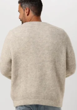 lichtgrijze american vintage trui east h