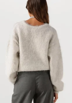 lichtgrijze american vintage vest niby