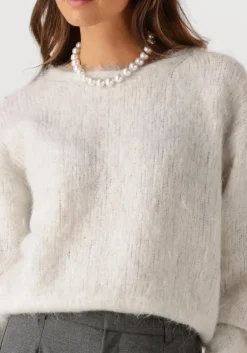 lichtgrijze american vintage vest niby