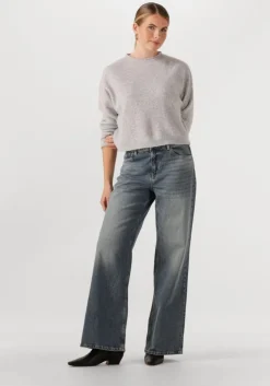 lichtgrijze american vintage trui raxow 2