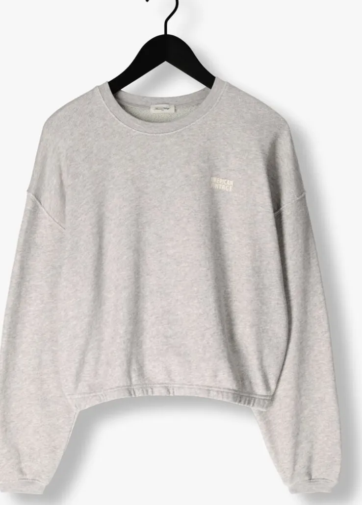 lichtgrijze american vintage sweater kodytown woman