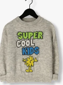 lichtgrijze american vintage sweater vitow kids