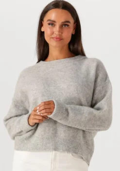 lichtgrijze american vintage sweater vitow