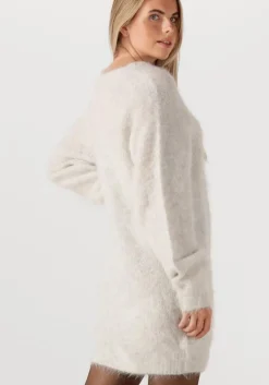 lichtgrijze american vintage midi jurk niby