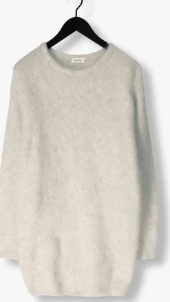 lichtgrijze american vintage midi jurk niby